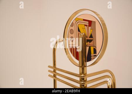 La mostra retrospettiva del Lichtenstein a Tate Modern che ha aperto Febbraio 18 Foto Stock