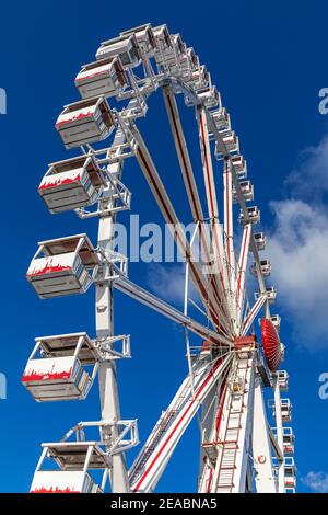 La ruota mobile più grande con 59.76 metri sul Bremer Freimarkt, dettaglio, Brema, Foto Stock