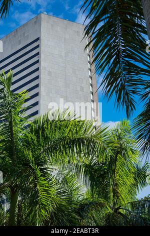Stephen P. Clark Government Center nel centro di Miami, Florida. Foto Stock