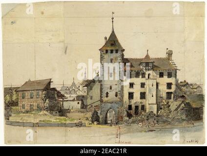 Neumarkttor Heinrich Keller Juli 1827. Foto Stock