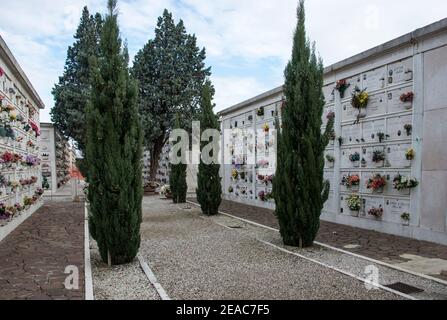 Isola del cimitero di San Michele, Venezia Foto Stock