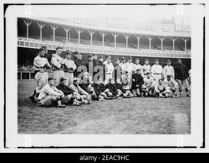 New York 1911 team giganti, New York, NL (baseball) Foto Stock