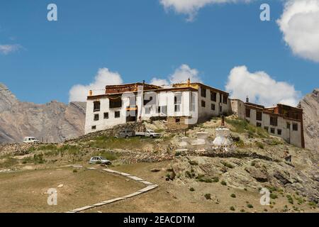 Il monastero di Mune Gompa Foto Stock