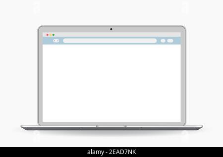 Finestra del browser icona Flat Vector finestra browser Internet. Illustrazione vettoriale. Illustrazione Vettoriale