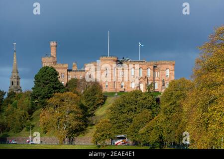 Inverness Castle, Inverness, Scotland, Regno Unito Foto Stock