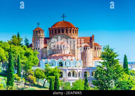 San Paolo nella cattedrale di Salonicco, Grecia Foto Stock