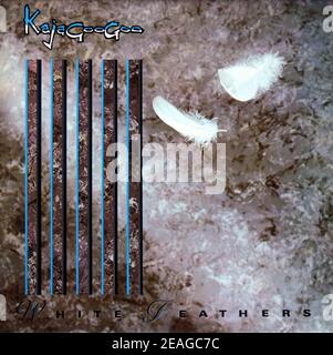 Kajagoogoo: 1983. Copertina anteriore LP: Piume bianche Foto Stock