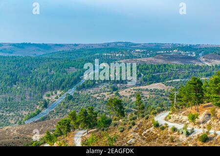 Antico cimitero ebraico a Tsfat/Safed. Israele Foto Stock