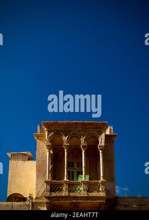 Antica casa italiana, Tripolitania, Tripoli, Libia Foto Stock