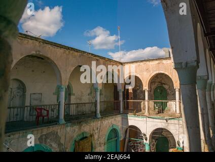Vecchia caravanserraga, Tripolitania, Tripoli, Libia Foto Stock