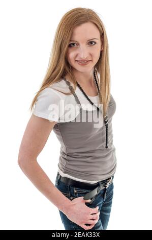 Primo colpo di Valeria Foto Stock