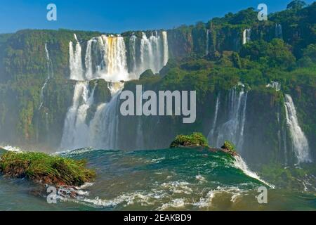 Nella Terra delle Cascate Foto Stock