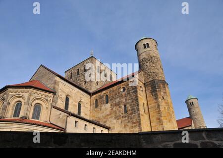 San Michele in Hildesheim Foto Stock