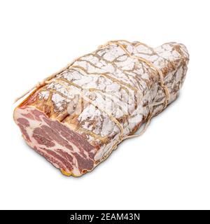 Coppa di Parma intera Foto Stock