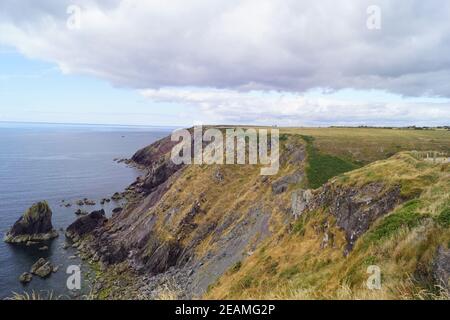 Faro di Mine Head Foto Stock