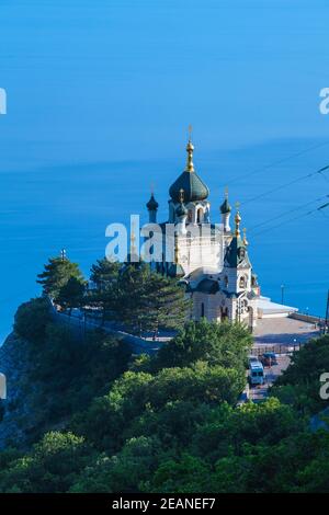 La Chiesa di Foros, Foros, Crimea, Ucraina, Europa Foto Stock