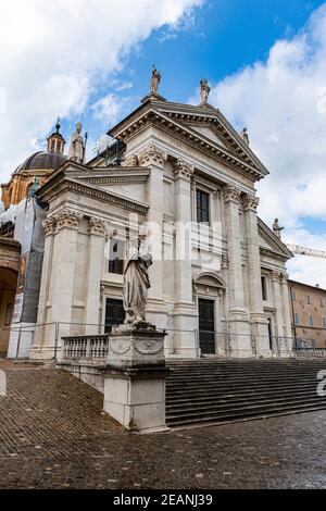 Cattedrale di Santa Maria Assunta, Urbino, Patrimonio dell'Umanità dell'UNESCO, Marche, Italia, Europa Foto Stock