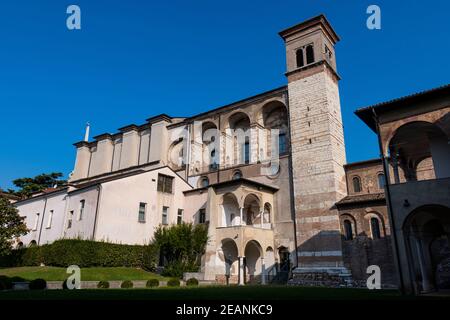 Museo di Santa Giulia, Patrimonio dell'Umanità dell'UNESCO, Brescia, Lombardia, Italia, Europa Foto Stock