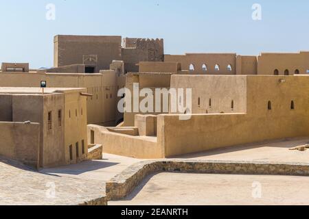 Forte di Bahla ad Dakhiliya, Oman. Foto Stock