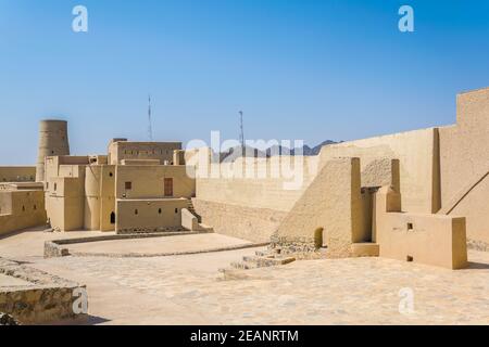 Forte di Bahla ad Dakhiliya, Oman. Foto Stock