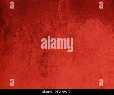 Sfondo grunge in pelle rossa Foto Stock
