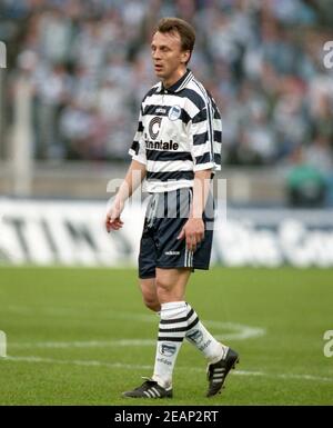 Berlino, Germania. 2021.28.03.1998 matchday 1.Bundesliga season 1997/1998 Hertha BSC Berlin - VfB Stuttgart 3: 0 Hertha, Andreas Thom | usage worldwide Credit: dpa/Alamy Live News 28 Foto Stock