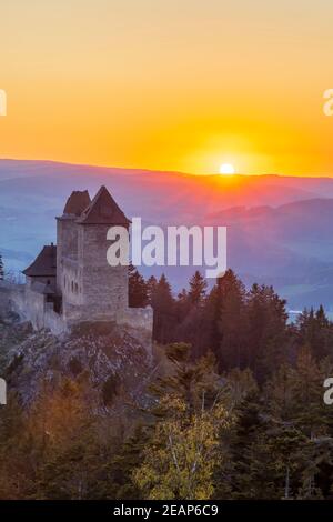 Castello di Kasperk a Sumava, Repubblica Ceca Foto Stock