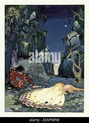 virginia-frances-sterrett vintage artwork virginia frances sterrett Foto Stock