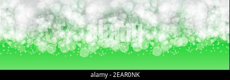 Bokeh blurry multicolore su sfondo giallo Foto Stock