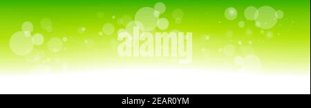 Bokeh blurry multicolore su sfondo giallo Foto Stock