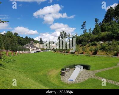 Minigolfplatz, Bad Schwalbach, Deutschland Foto Stock