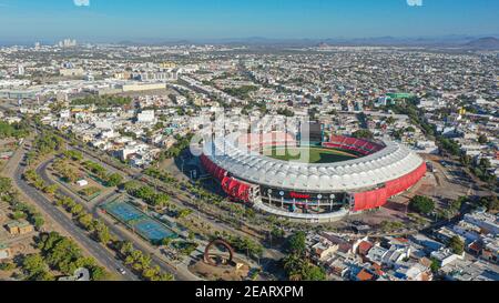 MAZATLAN, MESSICO - GENNAIO 31: Veduta generale dello stadio Teodoro Mariscal, durante la partita tra Panama e Venezuela come parte della Serie del Caribe Foto Stock