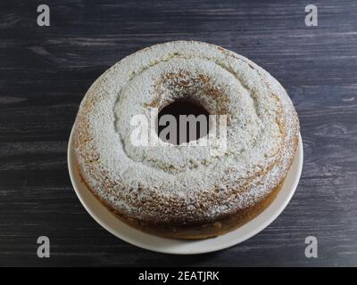 Torta dolce dessert gusto morbido odore bella colazione Foto Stock