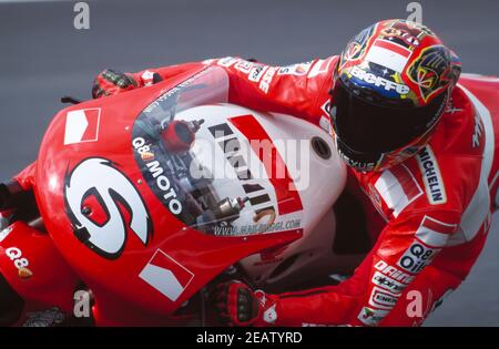 Max Biaggi (ITA), Honda 500, GP 1998 del Mugello Foto Stock