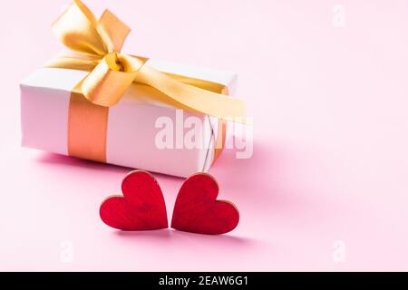 Concetto di background di San Valentino Foto Stock