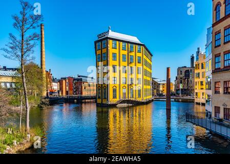 Museo del lavoro conosciuto anche come Museo Arbetets a Norrkoping In Svezia Foto Stock