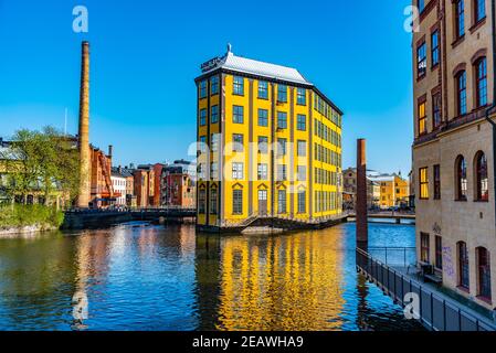 Museo del lavoro conosciuto anche come Museo Arbetets a Norrkoping In Svezia Foto Stock