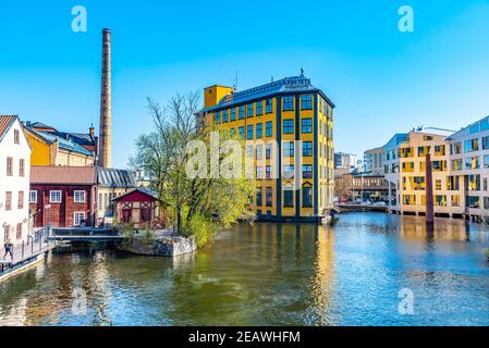 Museo del lavoro conosciuto anche come Museo Arbetets a Norrkoping In Svezia Foto Stock