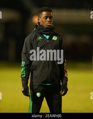 10 febbraio 2021; St Mirren Park, Paisley, Renfrewshire, Scozia; Scottish Premiership Football, St Mirren contro Celtic; Ismaila Soro di Celtic Foto Stock