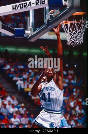 Il giocatore della National Basketball Association gioca contro il Dallas Maverick Foto Stock