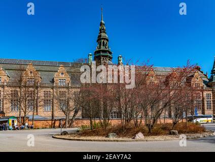 STOCCOLMA, SVEZIA, 20 APRILE 2019: Veduta del museo Nordiska di Stoccolma, Svezia Foto Stock