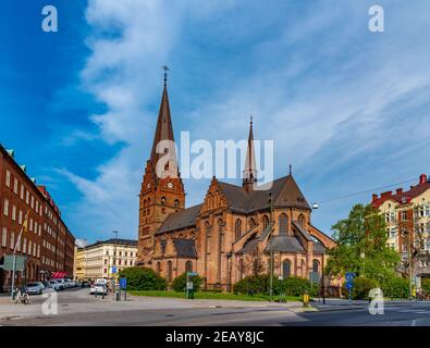 MALMO, SVEZIA, 25 APRILE 2019: Chiesa di San Pietro a Malmo, Svezia Foto Stock
