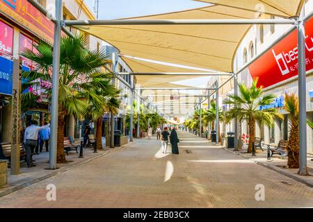 KUWAIT CITY, KUWAIT, 4 NOVEMBRE 2016: Vista del suq centrale della città del Kuwait. Foto Stock