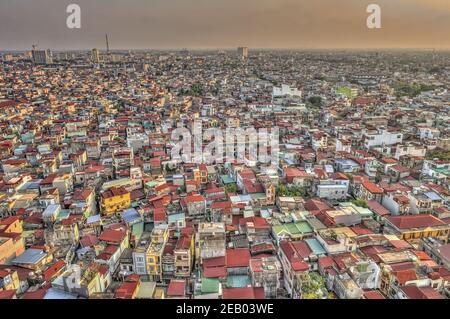 Paesaggio urbano di Haiphong, Vietnam Foto Stock