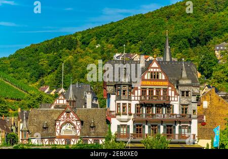 ASSMANNHAUSEN, GERMANIA, 16 AGOSTO 2018: Assmannhausen villaggio in Germania Foto Stock