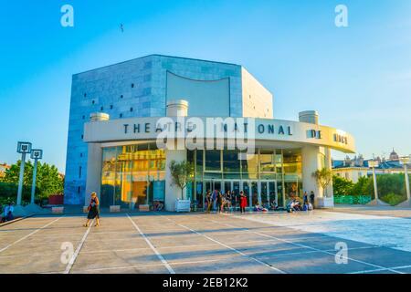 NIZZA, FRANCIA, 11 GIUGNO 2017: Teatro Nazionale a Nizza, Francia Foto Stock