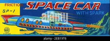 SP-1 Friction Space Car 1950 Foto Stock