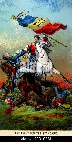 Ayer's pills - la lotta per lo Standard 1890 Foto Stock