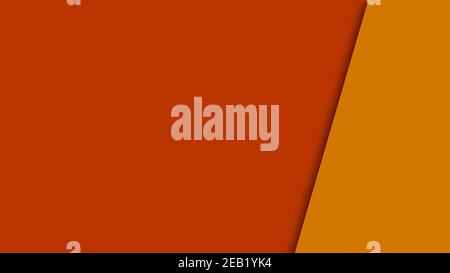 Trama dei livelli di carta arancione astratta. Splendido sfondo colorato Foto Stock