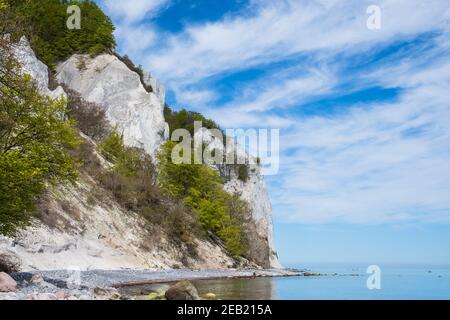 Moens klint Chalk scogliere in Danimarca Foto Stock